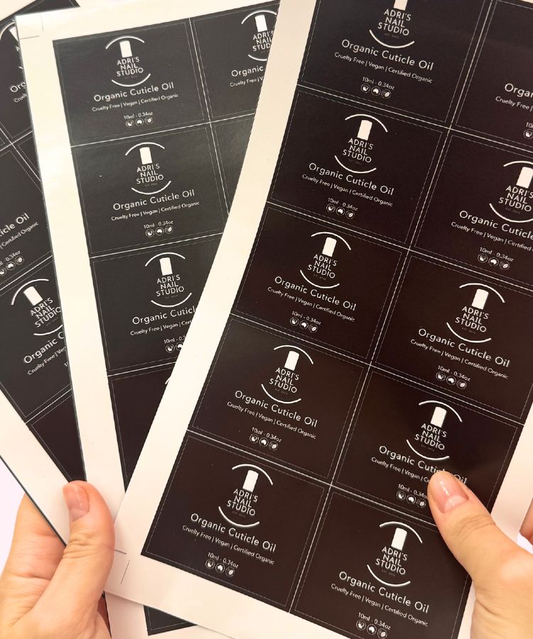 Label Design & Printing Service