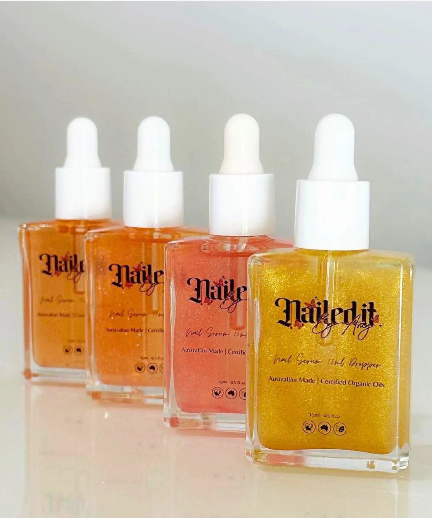 (5 Pack) Nail Serum Droppers - Unlabelled