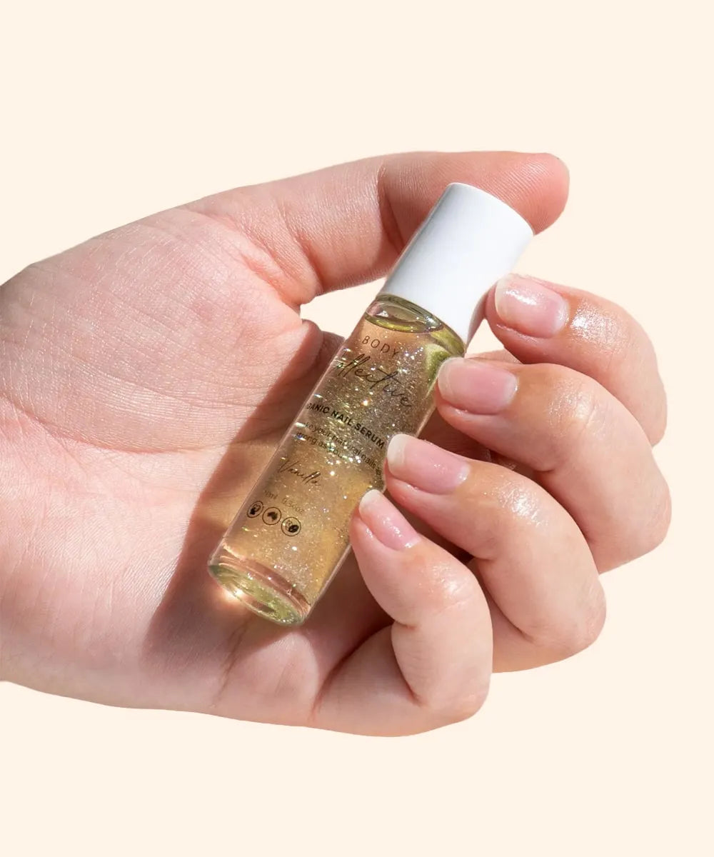10ml Glass Roller Bottle - White Lid