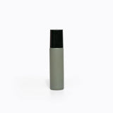 10ml Grey Glass Roller Bottle - Black Lid